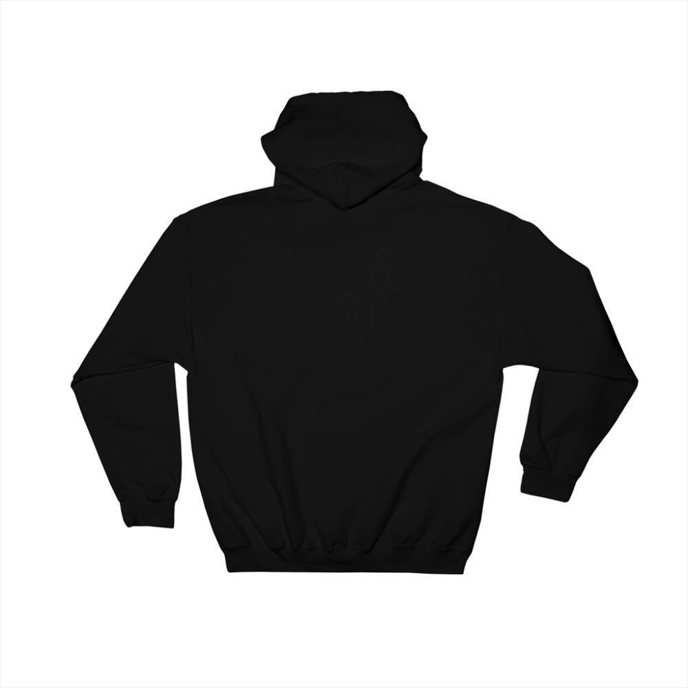 New Men Black Hooded Sweatshirt - Picture 2 of 2